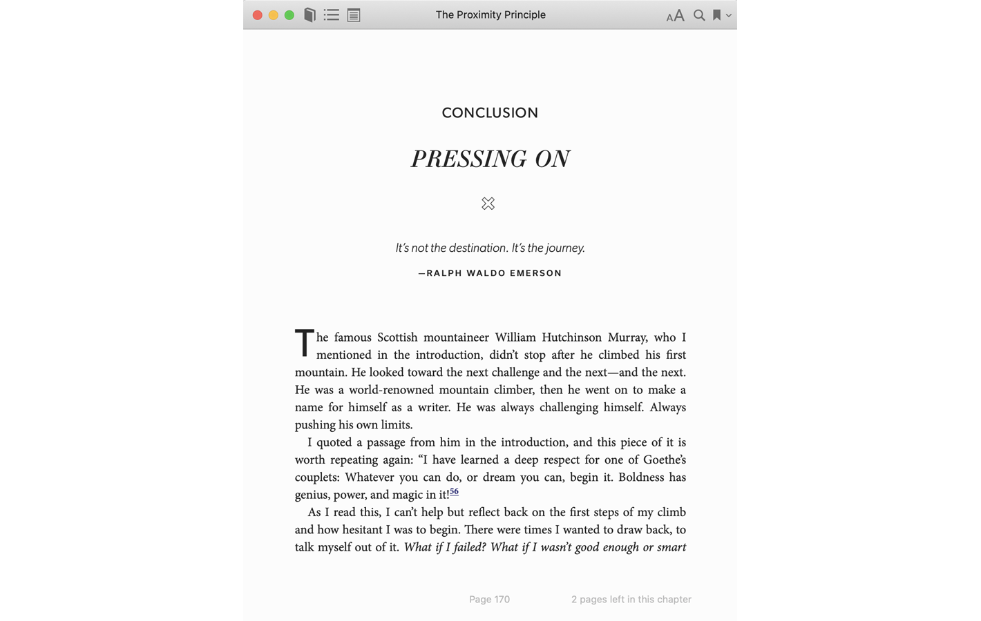 Page 170 for The Proximity Principle